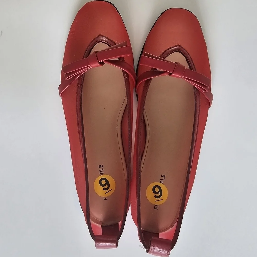 Free People Mesh Mania Bow Flats